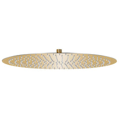 vidaXL Rain Shower Head Stainless Steel 50 cm Round Gold 1