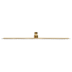 vidaXL Rain Shower Head Stainless Steel 50 cm Round Gold 4