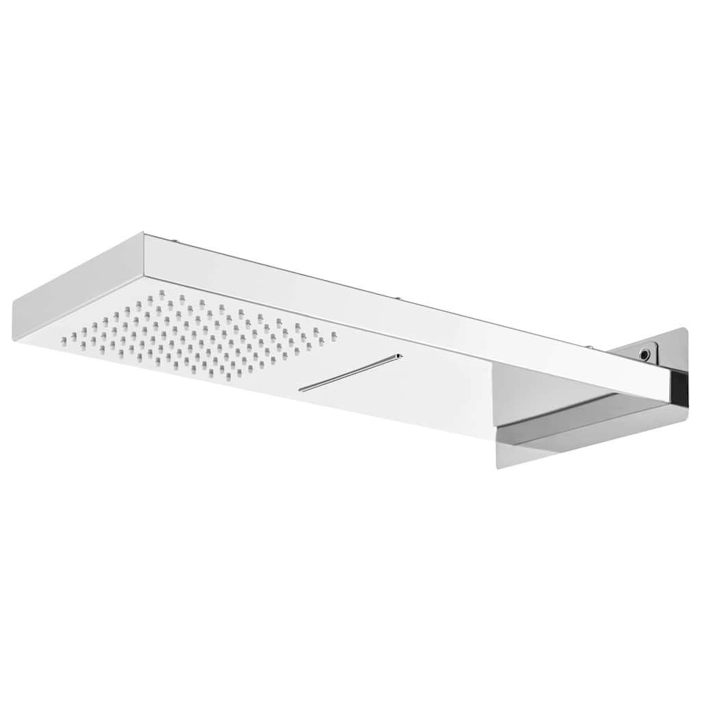 147725 vidaXL Shower System Stainless Steel 201 Silver 3