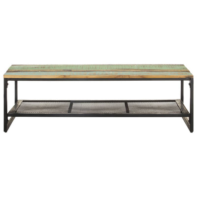 Coffee Table 110x60x35 cm Solid Reclaimed Wood