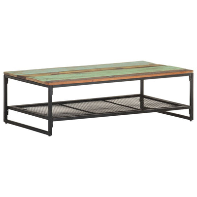 Coffee Table 110x60x35 cm Solid Reclaimed Wood