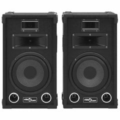 70101 vidaXL Professional Passive Hifi Stage Speakers 2 pcs 800 W Black 3