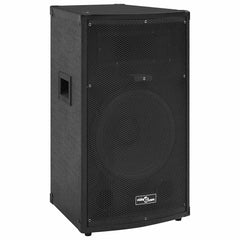 vidaXL Professional Passive Hifi Stage Speaker 150 W Black 37x37x64cm 1