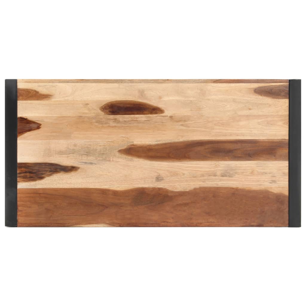vidaXL Dining Table 120x60x75 cm Solid Wood 3