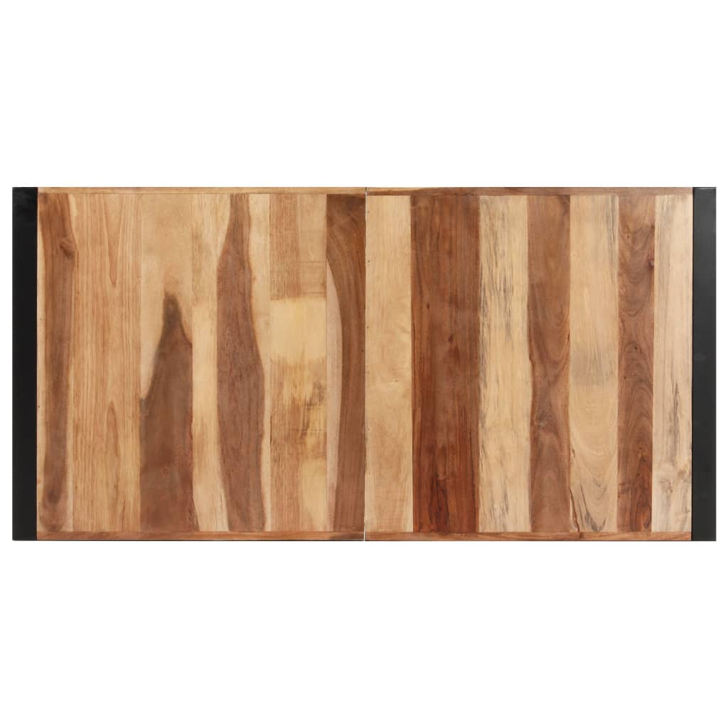 vidaXL Dining Table 140x70x75 cm Solid Wood 3