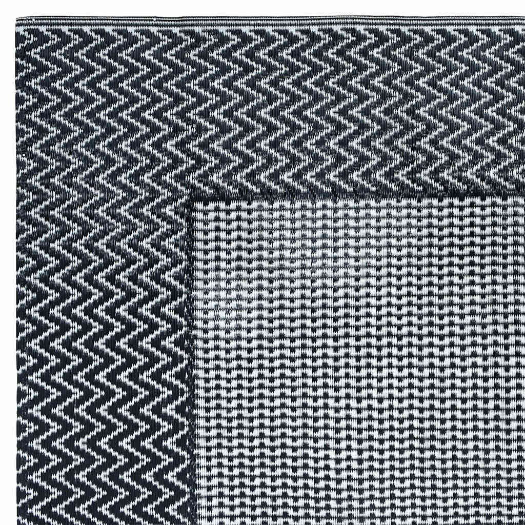 vidaXL Outdoor Carpet | Grey | Polypropylene (PP) | 160 x 230 cm | Pattern 5