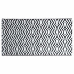 vidaXL Outdoor Carpet | White and black | Polypropylene (PP) | 120 x 180 cm 3