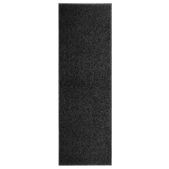vidaXL Door Mat | Black | Polyamide | 60x180 cm | Doormat | Rectangular 1