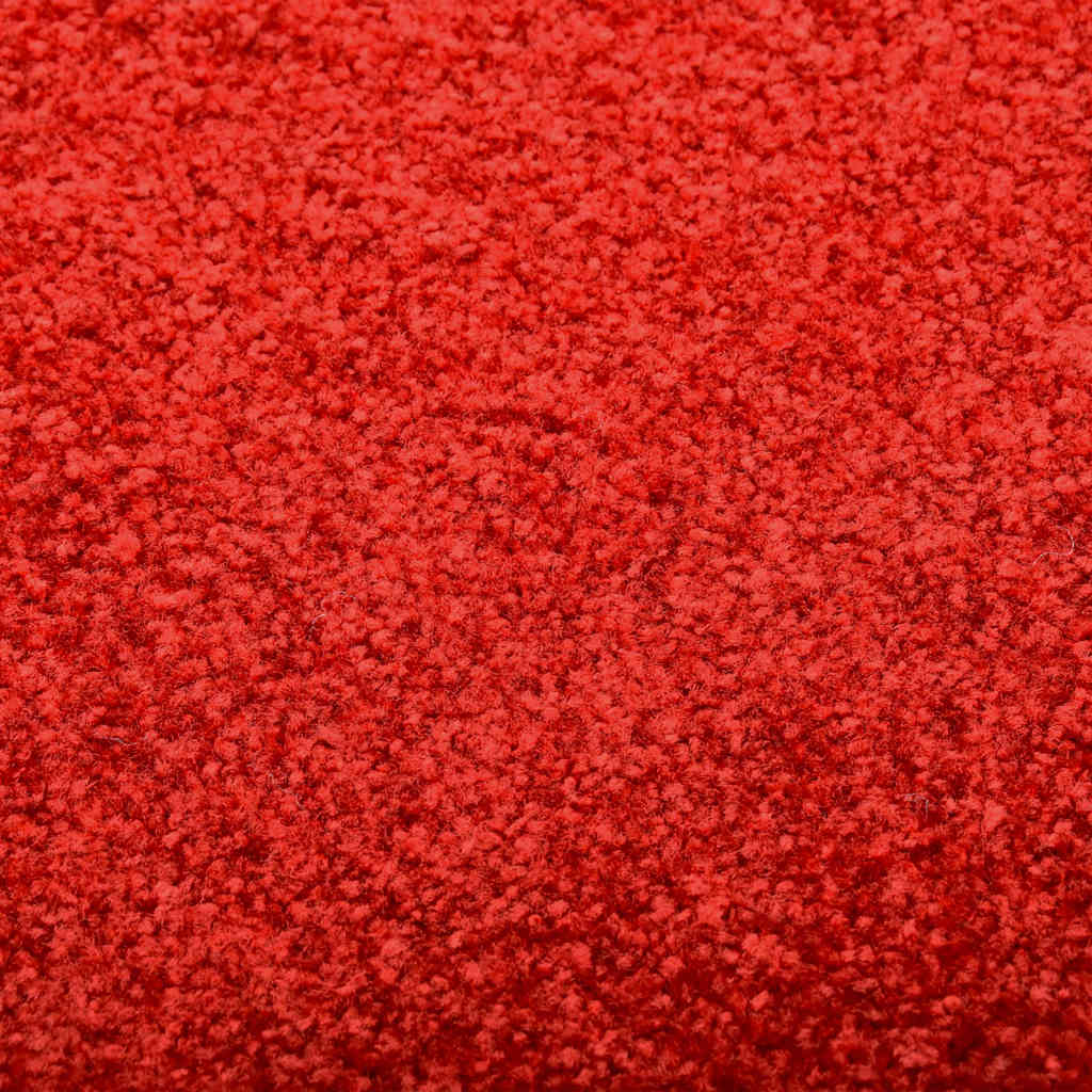 vidaXL Door Mat | Red | Polyamide, PVC | Large | Non-slip | Doormat 4