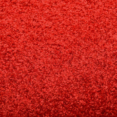 Doormat Washable 90x150 cm Red