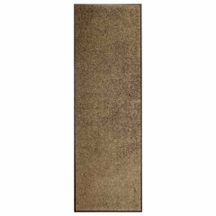 vidaXL Door Mat | Brown | Polyamide, PVC | Medium | Non-slip | Door Mat 1