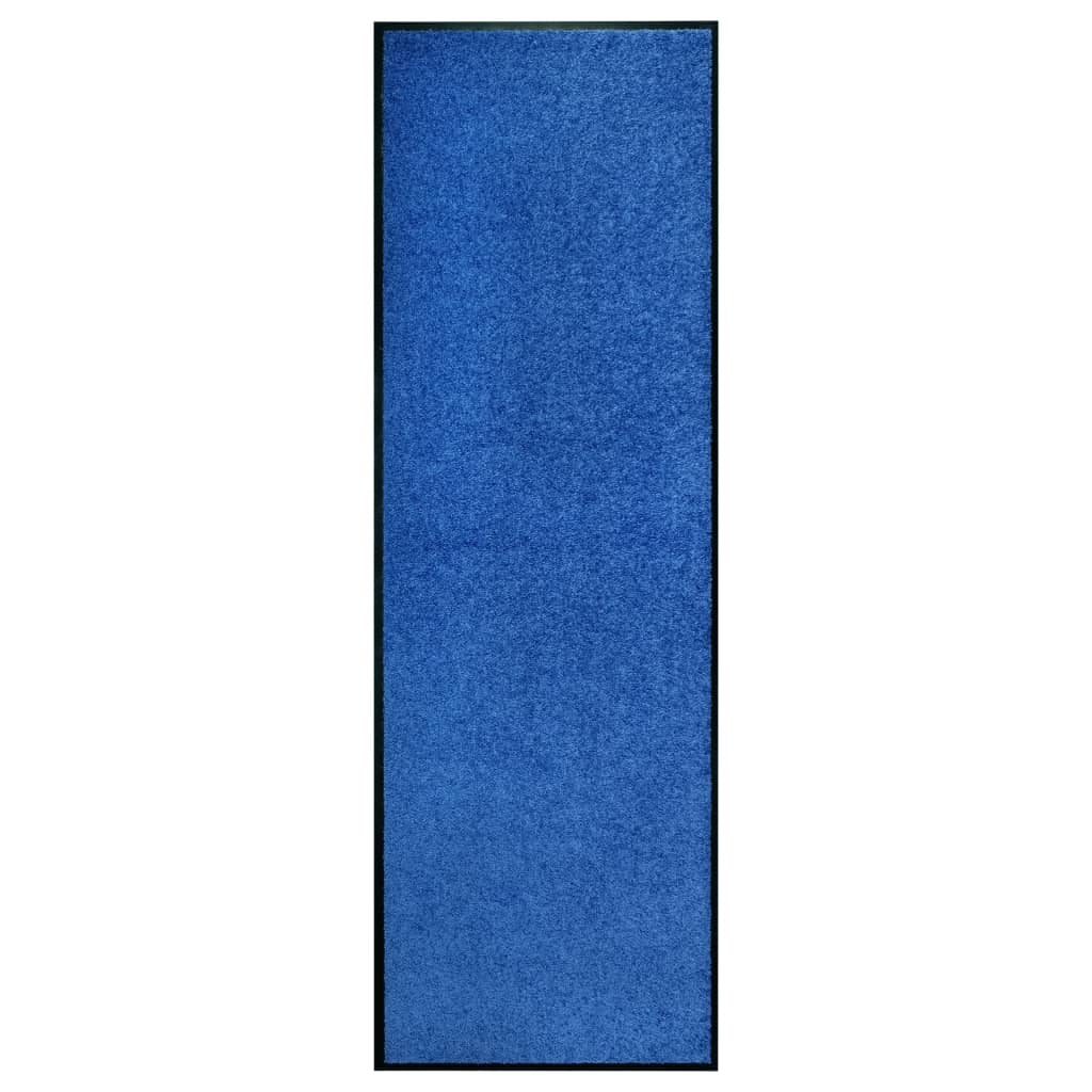 vidaXL Door Mat | Blue | Polyamide, PVC | 60x180 cm | Non-slip | Door Mat 1