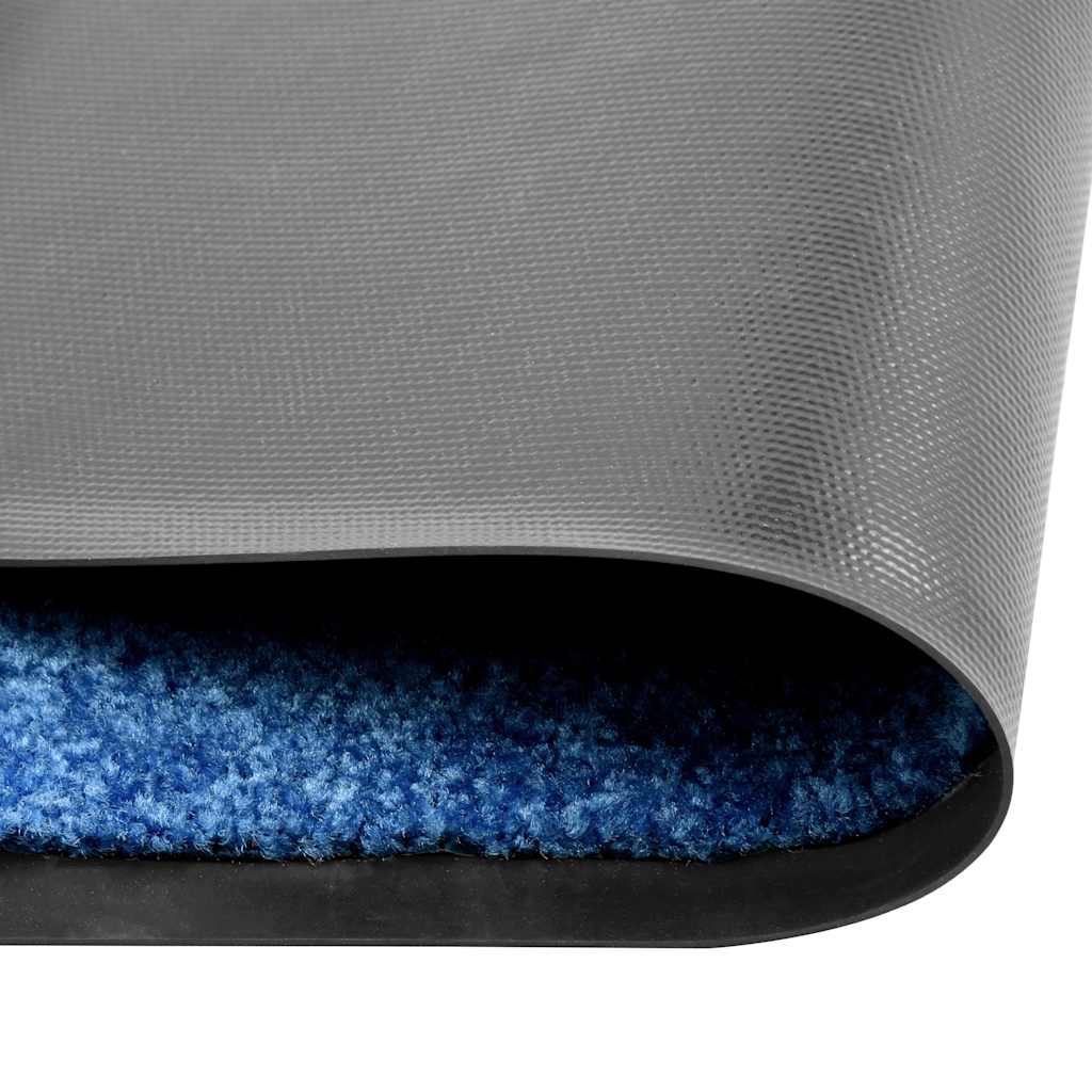 vidaXL Door Mat | Blue | Polyamide, PVC | 60x180 cm | Non-slip | Door Mat 2