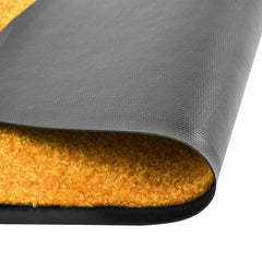 vidaXL Door Mat | Orange | 100% Polyamide, Non-slip PVC | 60 x 90 cm | Non-slip 2