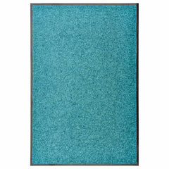 vidaXL Door Mat | Cyan | Polyamide | Large | Non-slip | Door Mat | Rectangular 1