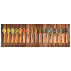 vidaXL Kitchen Floor Mat | Multicolour | Polyamide, Latex | 180 x 60 cm 2