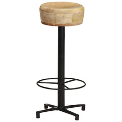 Bar Stools 2 pcs Solid Mango Wood 76 cm