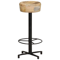 Bar Stools 2 pcs Solid Mango Wood 76 cm