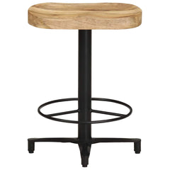 Bar Stools 2 pcs Solid Mango Wood 52 cm