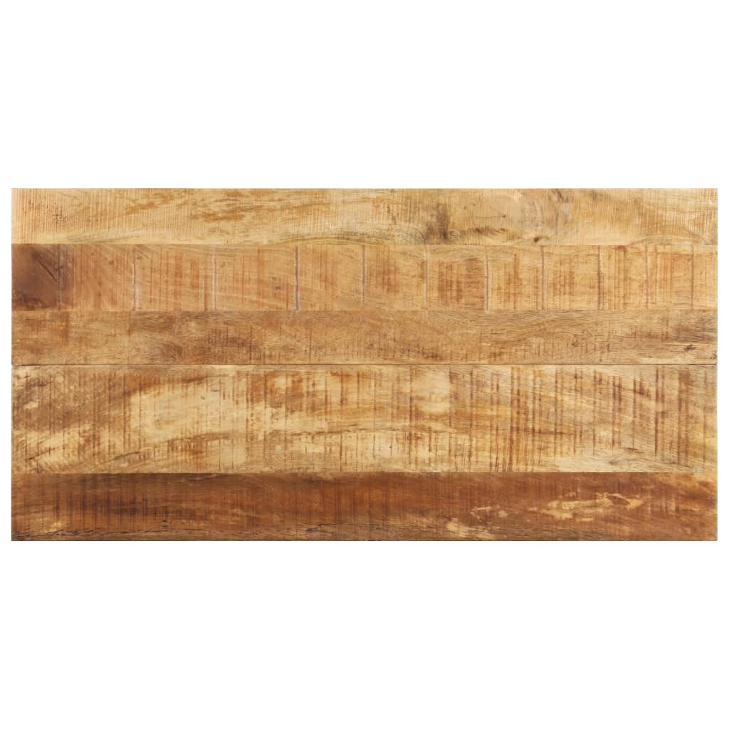 vidaXL Dining Table 140x70x76 cm Rough Mango Wood 3