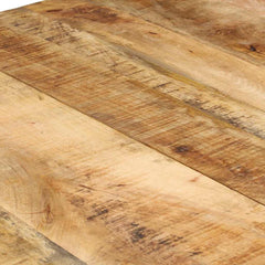 vidaXL Dining Table 180x90x76 cm Rough Mango Wood 6