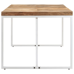 vidaXL Dining Table 180x90x76 cm Solid Acacia and Mango Wood 3