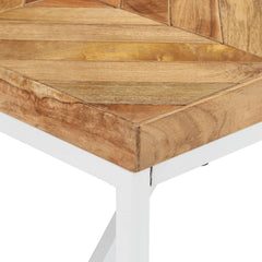 vidaXL Dining Table 180x90x76 cm Solid Acacia and Mango Wood 5