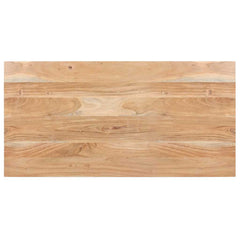 vidaXL Dining Table 120x60x76 cm Solid Acacia Wood 3