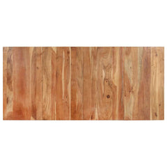 vidaXL Dining Table 200x90x76 cm Solid Acacia Wood 4