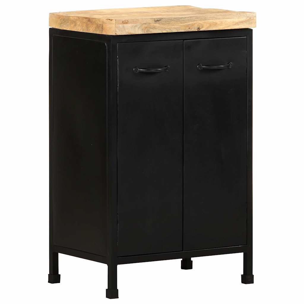 323575 vidaXL Sideboard 47x35x76 cm Rough Mango Wood 1