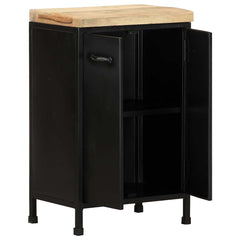 323575 vidaXL Sideboard 47x35x76 cm Rough Mango Wood 2