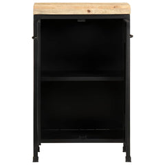 323575 vidaXL Sideboard 47x35x76 cm Rough Mango Wood 4
