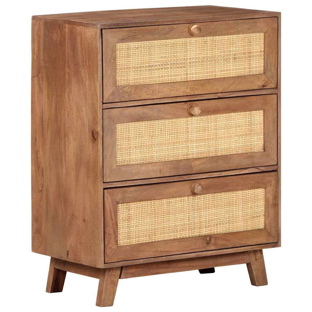 323595 vidaXL Sideboard 61x35x76 cm Solid Mango Wood 1