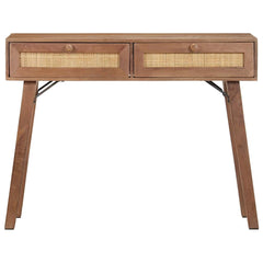 323598 vidaXL Console Table 100x35x76 cm Solid Mango Wood 2