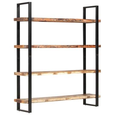 4-Tier Bookcase 160x40x180 cm Solid Reclaimed Wood