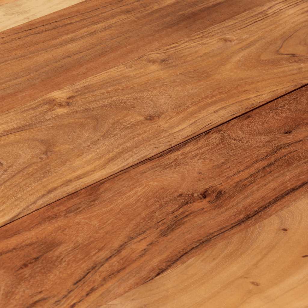 321088 vidaXL Bistro Table Ø60x76 cm Solid Acacia Wood 6