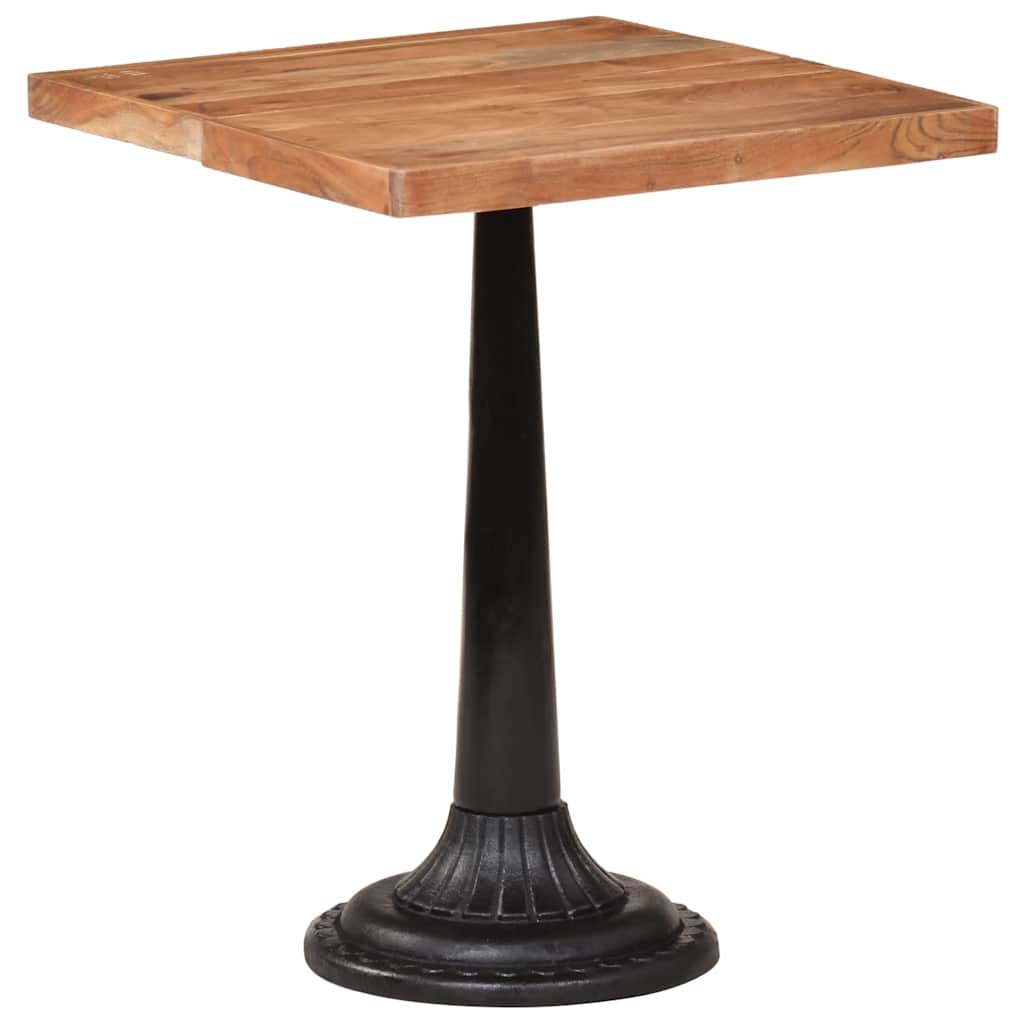 321091 vidaXL Bistro Table 60x60x76 cm Solid Acacia Wood 2