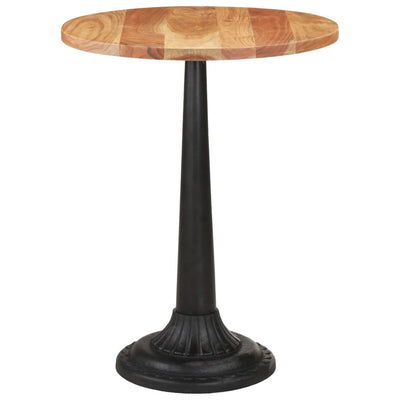 Bistro Table Ø60x76 cm Solid Acacia Wood