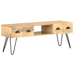 321790 vidaXL TV Cabinet 120x35x45 cm Solid Mango Wood 1