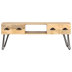 321790 vidaXL TV Cabinet 120x35x45 cm Solid Mango Wood 2