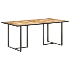 vidaXL Dining Table 180 cm Rough Mango Wood 1