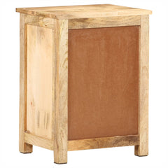 vidaXL Bedside Cabinet 45x35x60 cm Solid Mango Wood 4