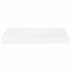vidaXL Floating Wall Shelves 4 pcs High Gloss White 50x23.5x3.8 cm MDF 6