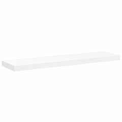 vidaXL Wall Shelf | Set of 2 | White | Honeycomb MDF, Metal | 90x23.5x3.8 cm 6