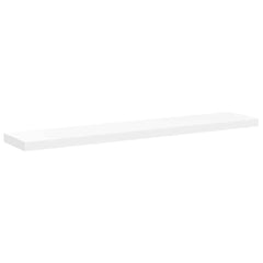 vidaXL Wall Shelf | White | Honeycomb MDF, Metal | Standard | Wall mounting 2