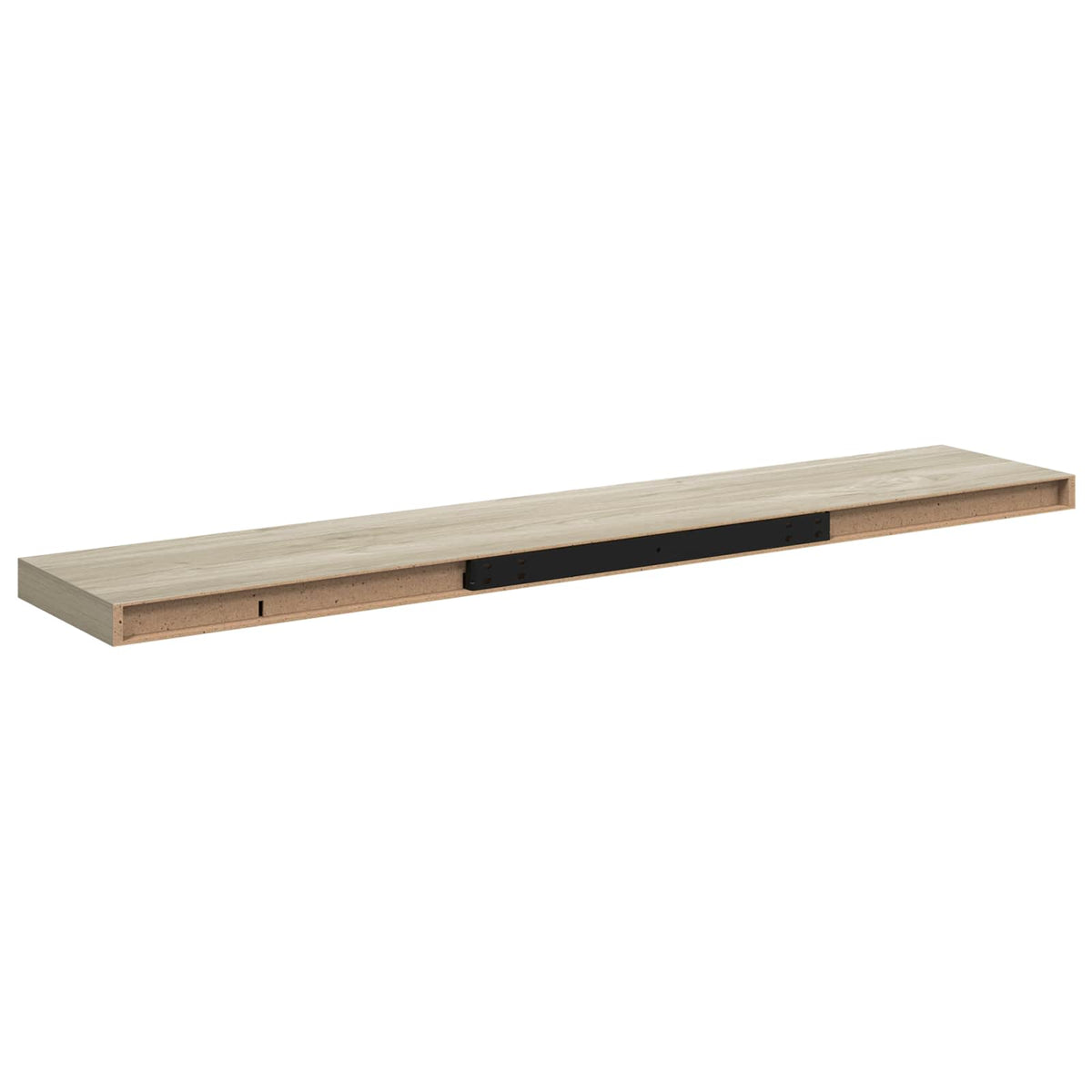 Floating Wall Shelves 120x23,5x3,8 cm MDF 2 120 x 23.5 x 3.8 cm Oak