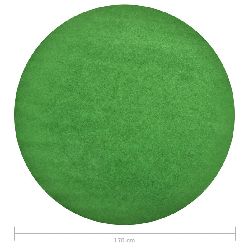 Artificial Grass with Studs Dia.170 cm Green Round