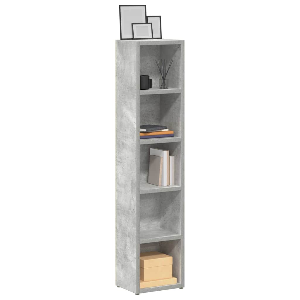 vidaXL CD Cabinet | Set of 2 | Concrete Grey | Engineered Wood 1