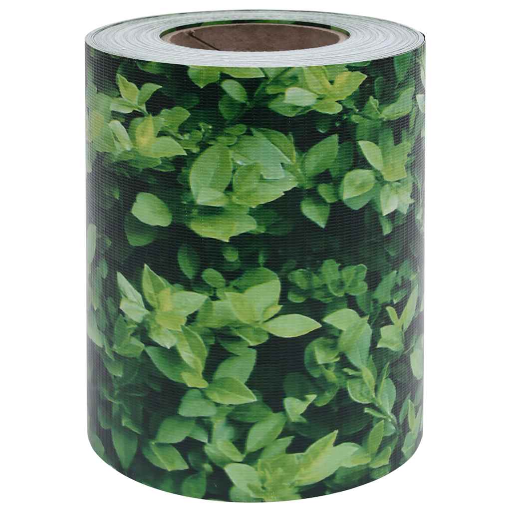 vidaXL Privacy Strip PVC 70x0.19 m Green 4