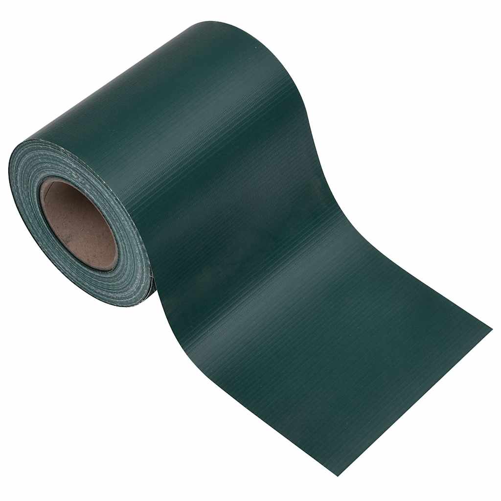 vidaXL Privacy Strips PVC 140x0.19 m Matte Green 4